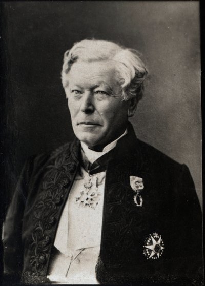 Portrait of Herve Auguste Faye by French Photographer